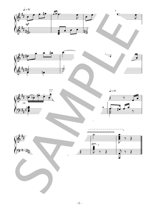 バレエ「白鳥の湖」第3幕よりグラン・アダージョ（中級）：チャイコフスキー (ピョートル・イリイチ・チャイコフスキー) / ピアノソロ 中級 - サンプル譜面 5/5