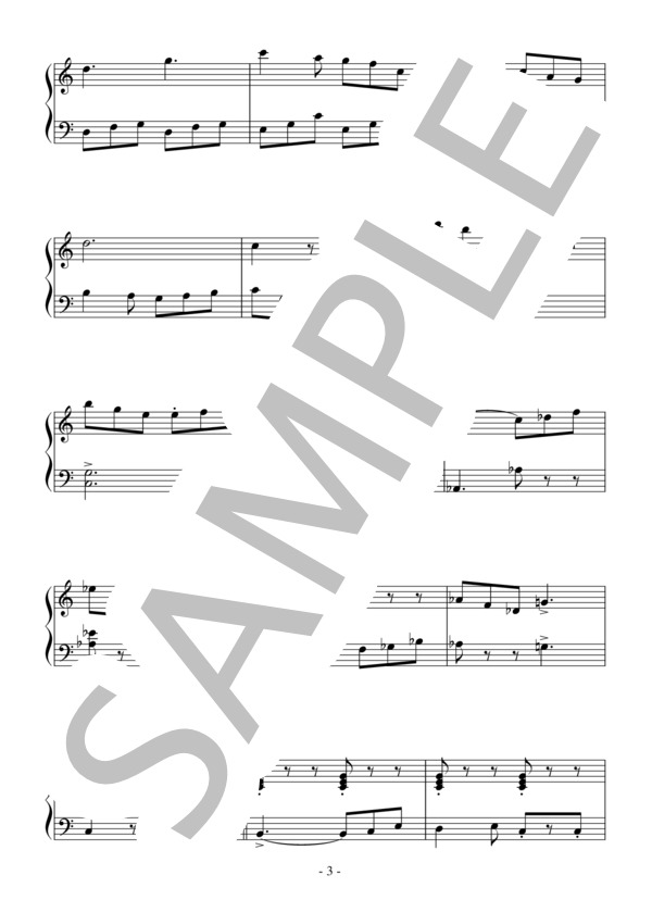 バレエ「ロミオとジュリエット」より民衆の踊り（初級）：プロコフィエフ (セルゲイ・セルゲーエヴィチ・プロコフィエフ) / ピアノソロ 初級 - サンプル譜面 3/4