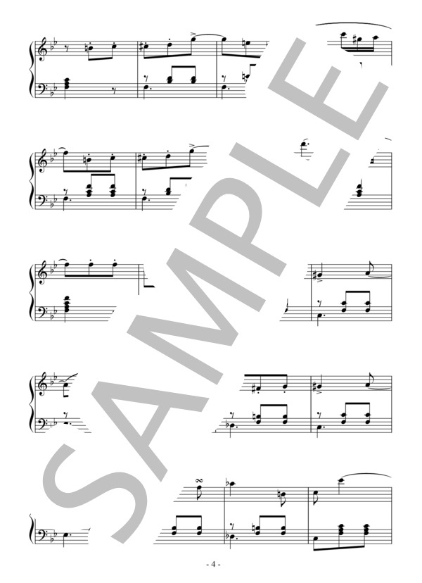 コティヨン（初～中級）：グリンカ (ミハイル・グリンカ) / ピアノソロ 初〜中級 - サンプル譜面 4/5