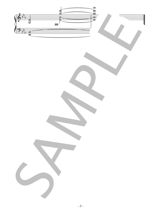 私の赤ちゃん（初～中級）：映画「ダンボ」OST (Oliver George Wallace) / ピアノソロ 初級 - サンプル譜面 5/5