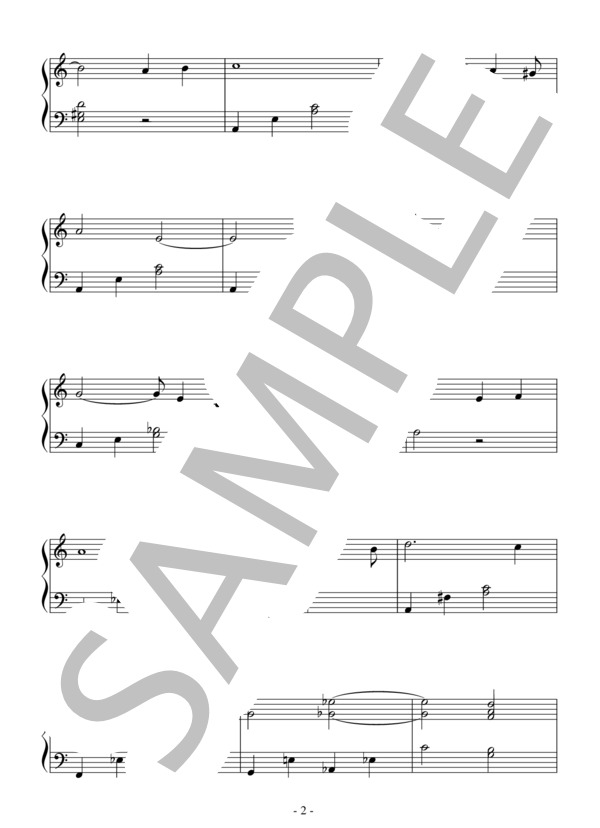 You'd Be So Nice to Come Home to(入門～初級）：コール・ポーター / ピアノソロ 入門〜初級 - サンプル譜面 2/3