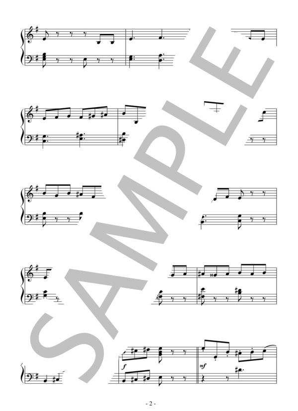 奇跡の法廷（初級）：ディズニー映画「ノートルダムの鐘」OST (アラン・メンケン) / ピアノソロ 初級 - サンプル譜面 2/5