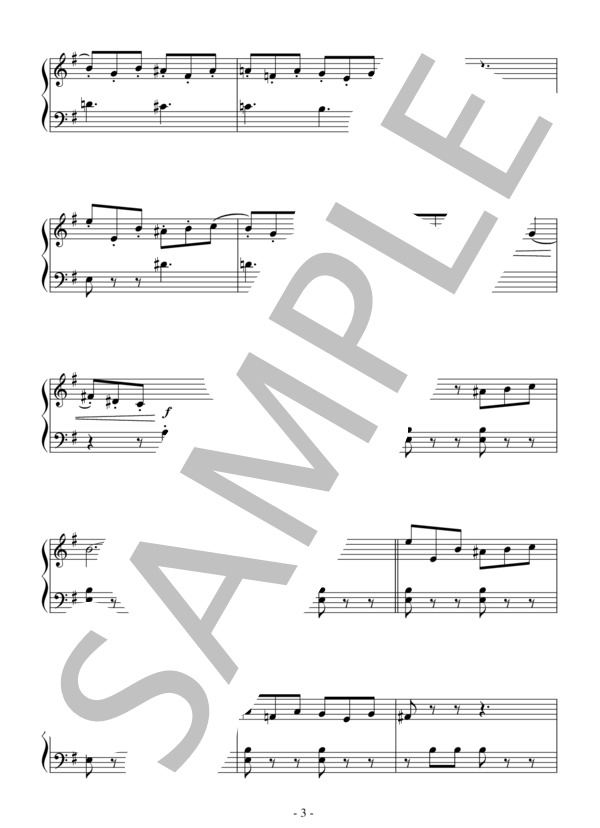 奇跡の法廷（初級）：ディズニー映画「ノートルダムの鐘」OST (アラン・メンケン) / ピアノソロ 初級 - サンプル譜面 3/5