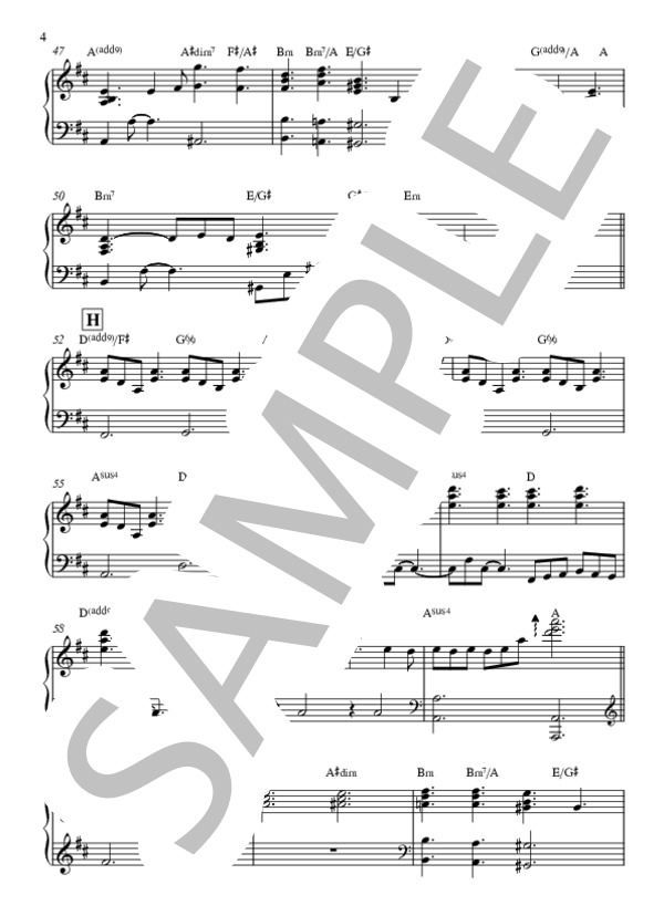 楽譜】秘密 / sumika (ピアノ弾き語り / 中級) - Piascore 楽譜ストア