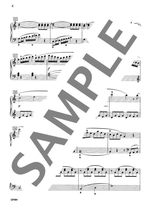 ソナチネ ハ長調 Op.20-1 (フリードリヒ・クーラウ) / ピアノソロ 初〜中級 - サンプル譜面 4/5