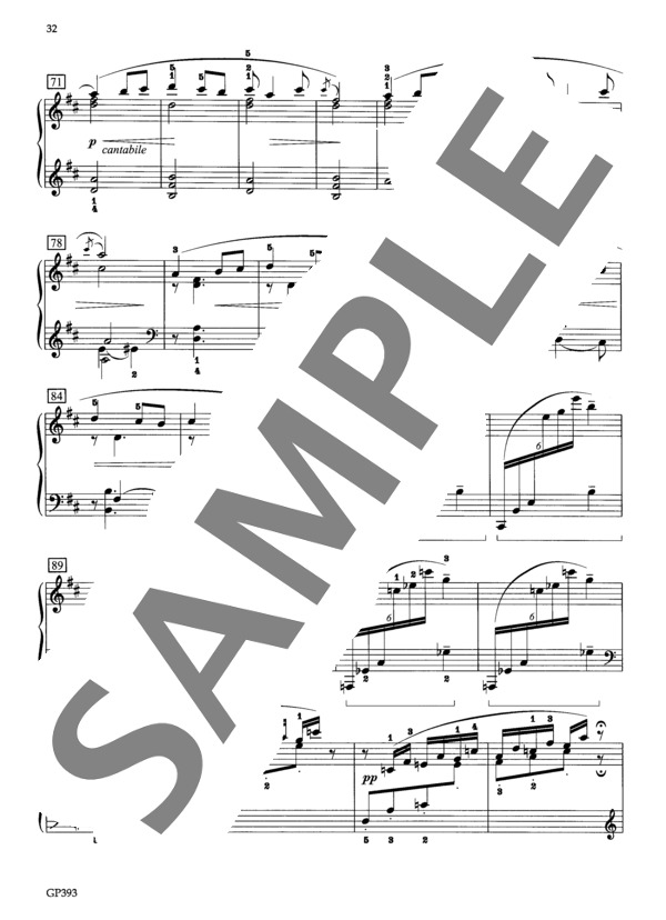 小人の行進 Op.54-3 (エドヴァルド・ハーゲルップ・グリーグ) / ピアノソロ 中級 - サンプル譜面 5/5