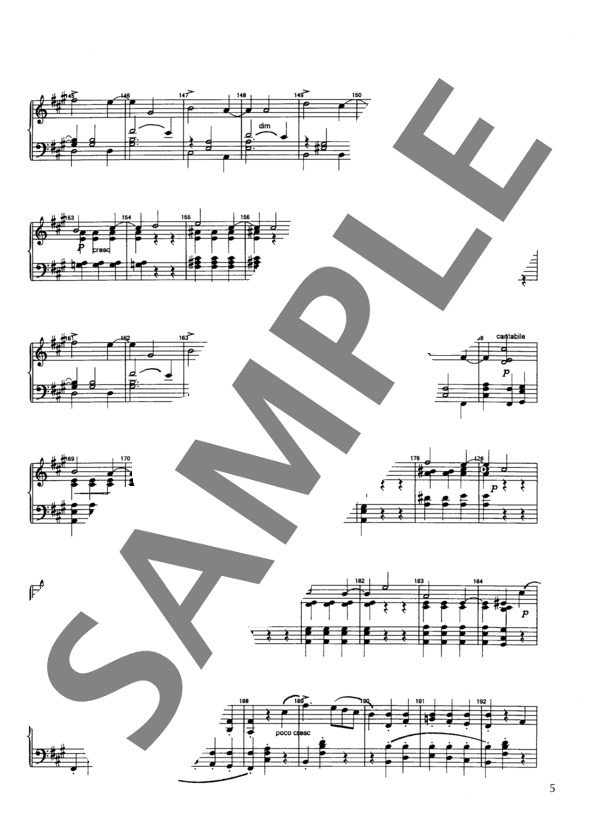 子供のアルバムより ワルツ (ピョートル・イリイチ・チャイコフスキー) / ピアノソロ 初〜中級 - サンプル譜面 5/5