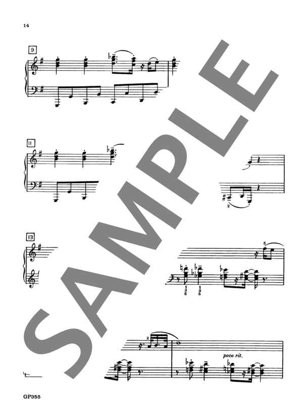 ブギウギ ~「キープセイクス」より (オーギニー・ロシェロール) / ピアノソロ 初〜中級 - サンプル譜面 3/4