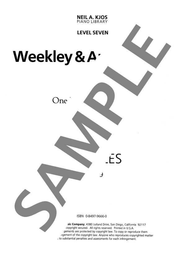16のワルツ Op. 39より 第3番（ウィークレー&アーガンブライト編曲 / 4手連弾譜） (ヨハネス・ブラームス) / ピアノ連弾 初〜中級 - サンプル譜面 1/3
