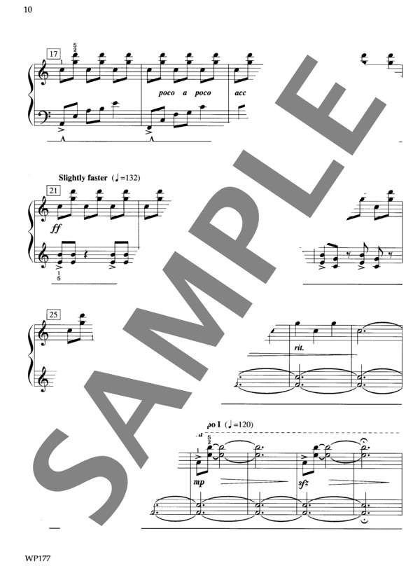 歴史の響き ~「デジャヴユ」より (ジェニーン・ネリス・イェーガー) / ピアノソロ 初〜中級 - サンプル譜面 3/4