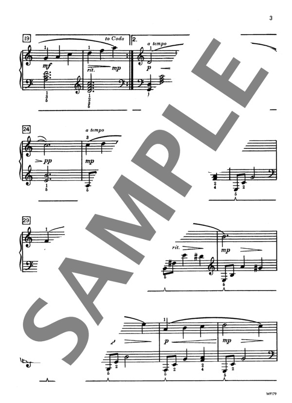 君の夢 ~「ジャスト・フォー・ファン」より (ジェニーン・ネリス・イェーガー) / ピアノソロ 初〜中級 - サンプル譜面 3/4