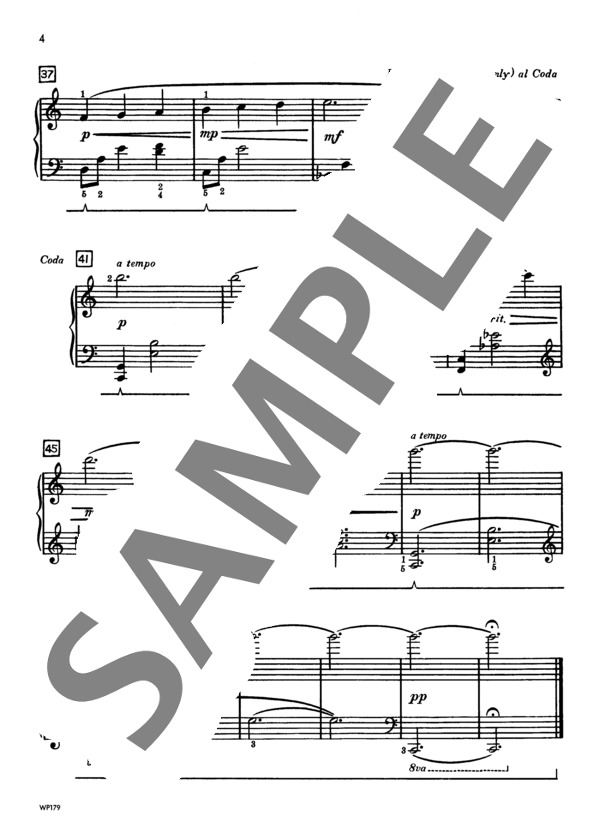 君の夢 ~「ジャスト・フォー・ファン」より (ジェニーン・ネリス・イェーガー) / ピアノソロ 初〜中級 - サンプル譜面 4/4