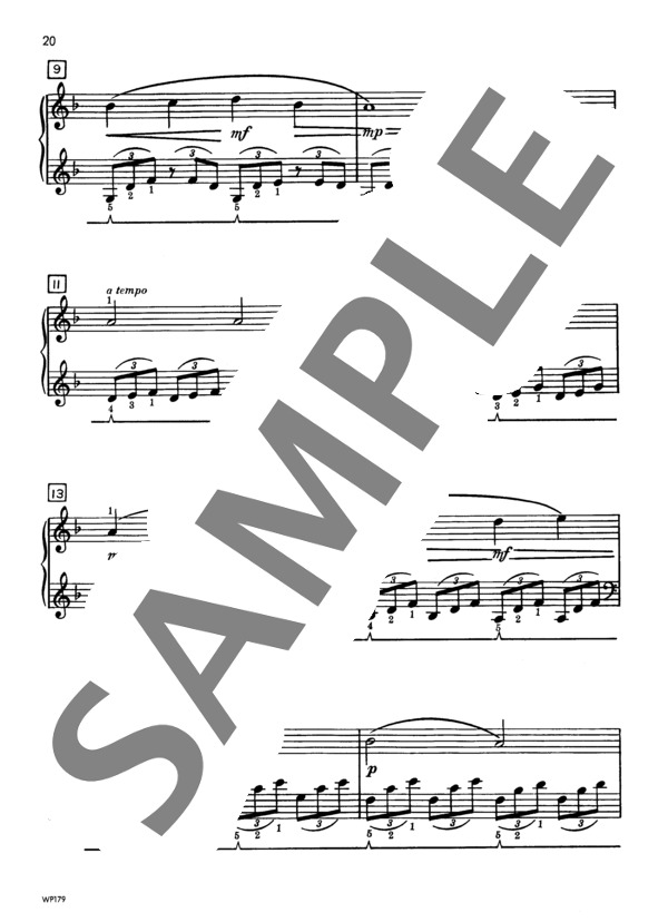 愛の幻想 ~「ジャスト・フォー・ファン」より (ジェニーン・ネリス・イェーガー) / ピアノソロ 初〜中級 - サンプル譜面 3/4