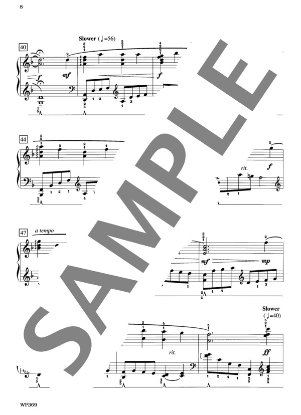 イェーガー編曲 ひさしくまちにし~クリスマス・セレブレーションズより (ジェニーン・ネリス・イェーガー) / ピアノソロ 中級 - サンプル譜面 4/5