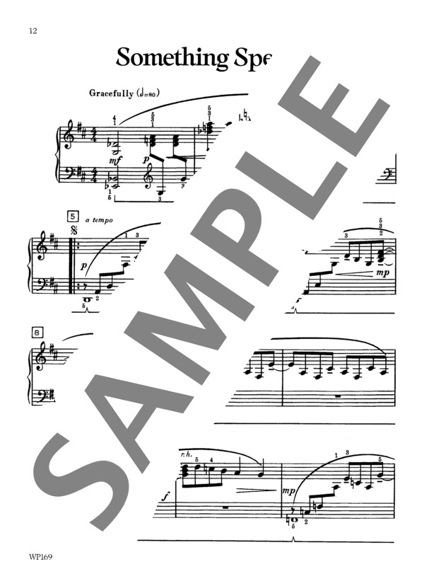 特別なこと ~「スマート・ムーヴズ」より (ジェニーン・ネリス・イェーガー) / ピアノソロ 中級 - サンプル譜面 2/5