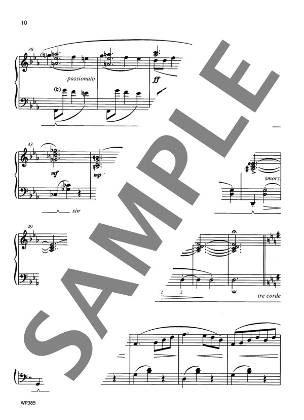 ラブレター ~「スプリング・フィーバー」より (ジョージ・キォープス) / ピアノソロ 初〜中級 - サンプル譜面 4/5