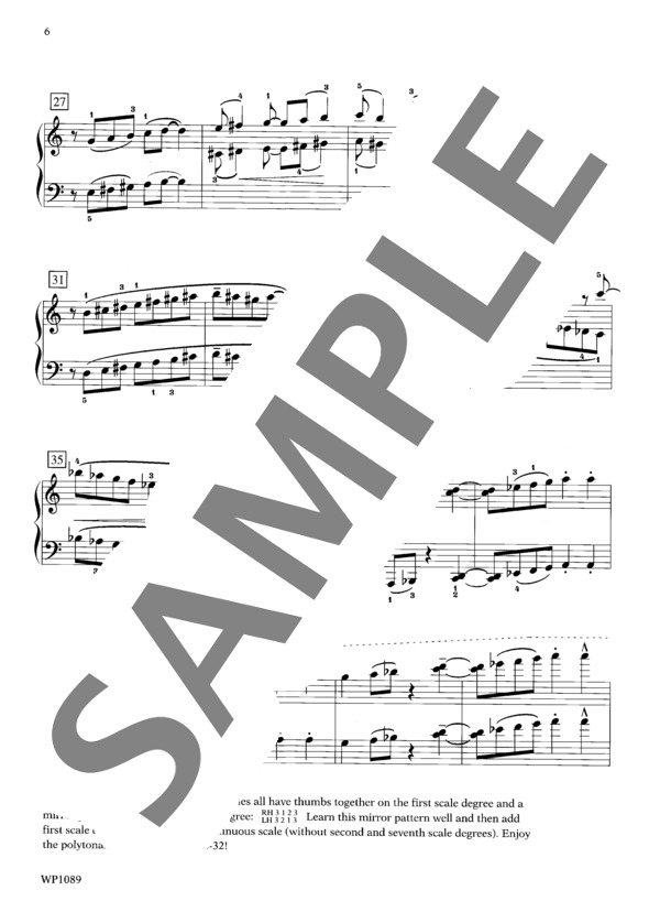 カプリッチョ (ビバリー・グレース・ジョイ) / ピアノソロ 中級 - サンプル譜面 4/5