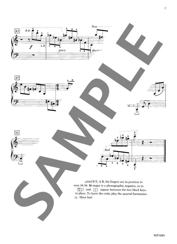 カプリッチョ (ビバリー・グレース・ジョイ) / ピアノソロ 中級 - サンプル譜面 5/5