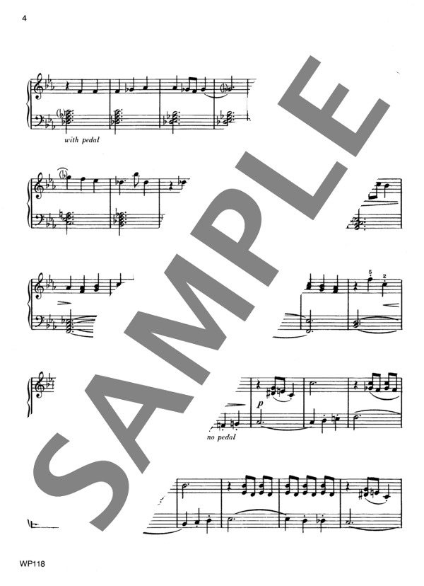 かわいい小悪魔 (ビル・エヴァンス) / ピアノソロ 初〜中級 - サンプル譜面 3/4