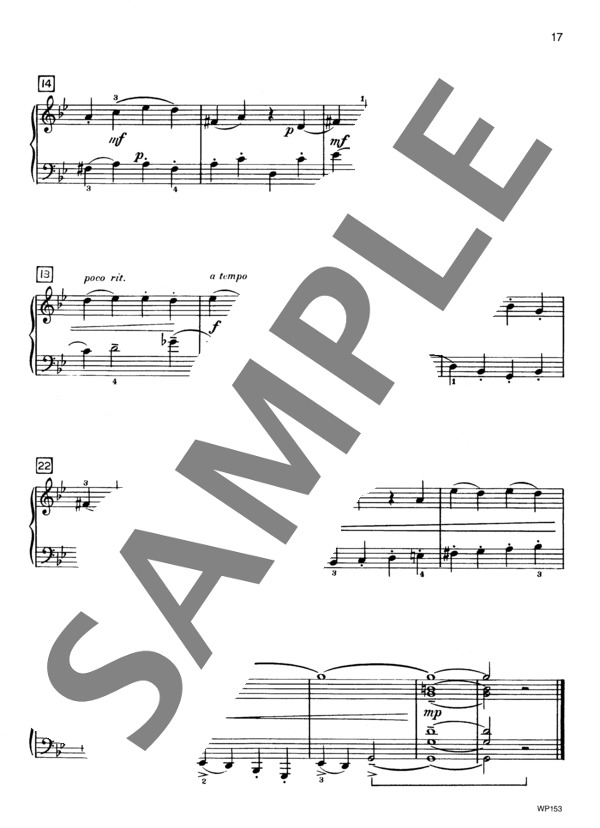 浜遊び  ~「海の風景」より (アンドレ・デュトキエヴィチ) / ピアノソロ 初〜中級 - サンプル譜面 3/3