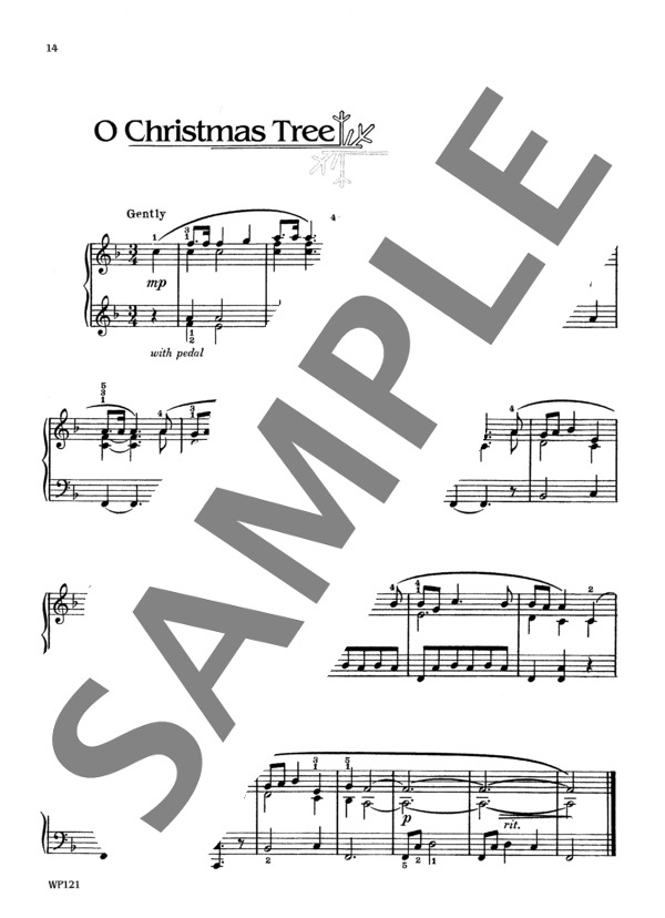 ベティ・コレイ編曲 もみの木~「クリスマス・グリーティング」より (作曲者不詳) / ピアノソロ 初〜中級 - サンプル譜面 2/2