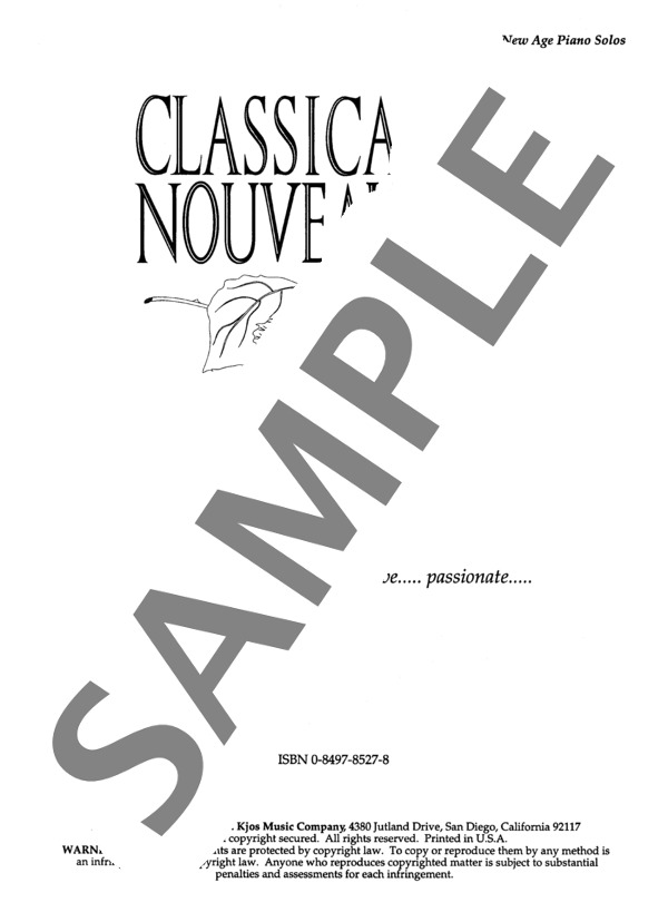 ベアトリスのためのソナタ ~「クラシカ・ヌーボー」より (トム・バラバス) / ピアノソロ 初〜中級 - サンプル譜面 1/5
