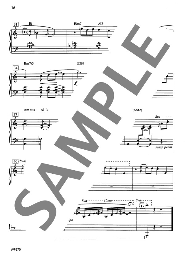 新しい一日 (ラリー・ミンスキー) / ピアノソロ 初〜中級 - サンプル譜面 4/4