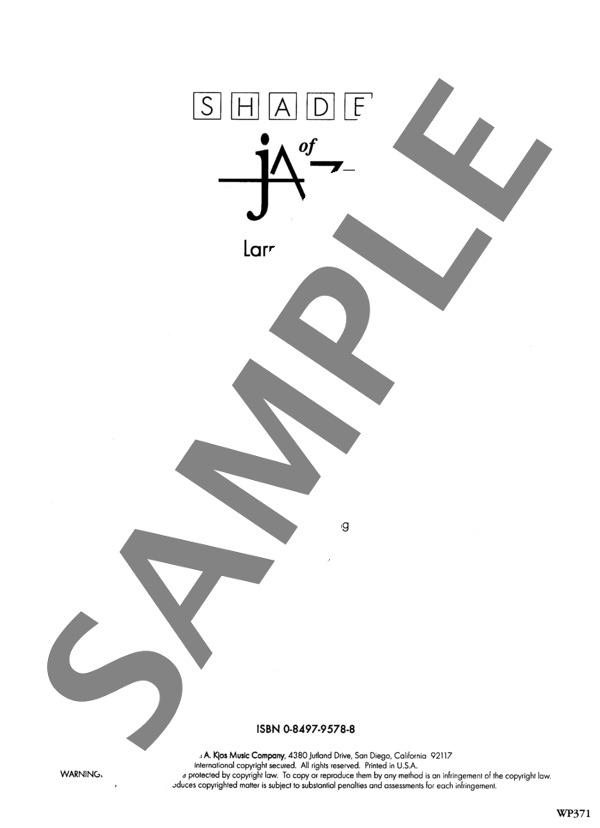 月夜の情景 (ラリー・ミンスキー) / ピアノソロ 初〜中級 - サンプル譜面 1/3