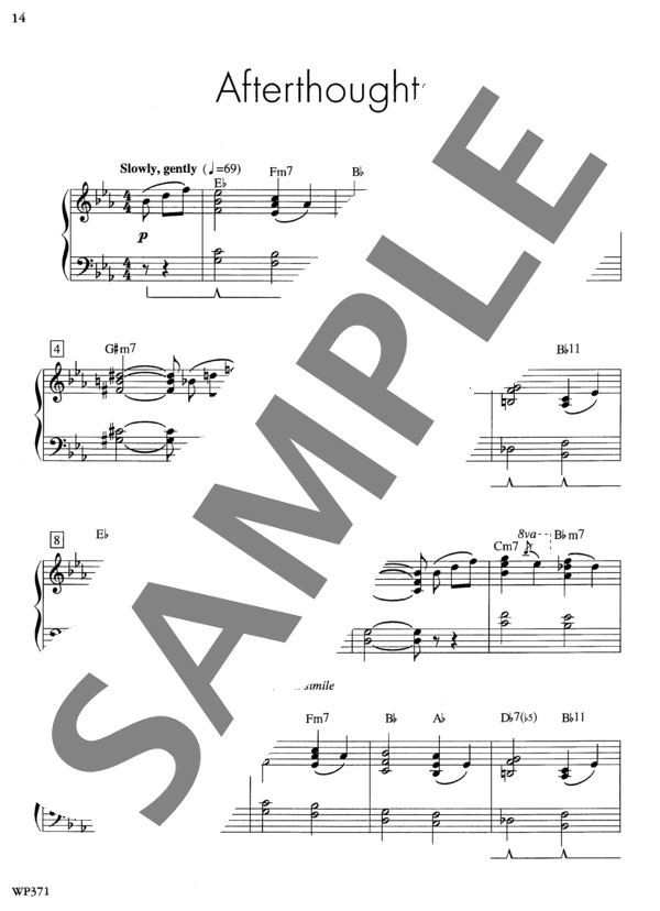 かえりみれば (ラリー・ミンスキー) / ピアノソロ 初〜中級 - サンプル譜面 2/3