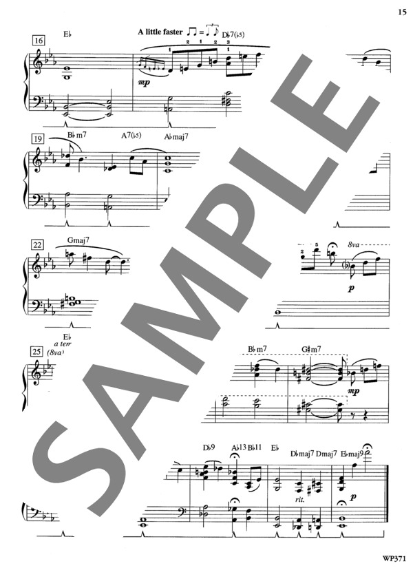 かえりみれば (ラリー・ミンスキー) / ピアノソロ 初〜中級 - サンプル譜面 3/3