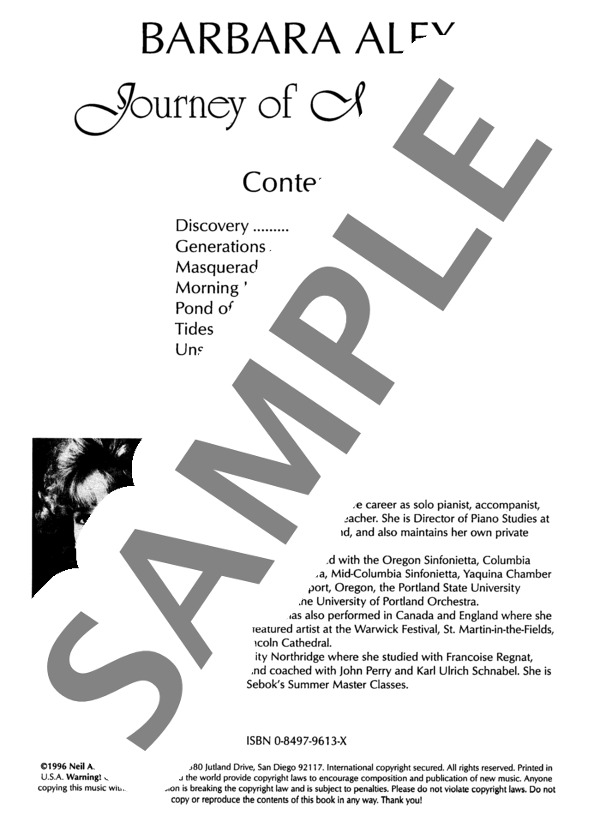 ジェネレーションズ ~「ジャーニー・オブ・メモリーズ」より (バーバラ・アレックス) / ピアノソロ 初〜中級 - サンプル譜面 1/3