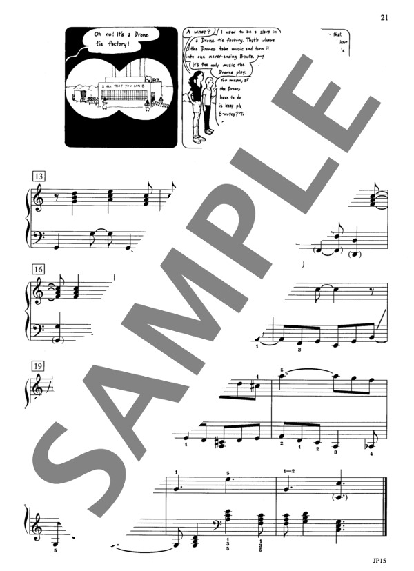 二つの音を一つにするには（タイ） (ウィリアム・ヒルツ) / ピアノソロ 初級 - サンプル譜面 3/3