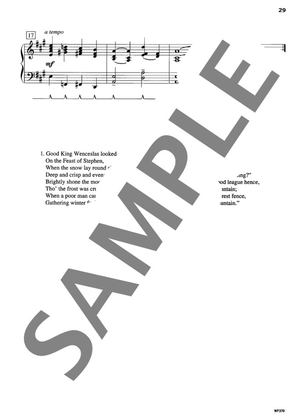 ベッカー編曲 良きウェンセラス王~シーンズ・フロム・クリスマスより (バーバラ・ベッカー) / ピアノソロ 中級 - サンプル譜面 3/3