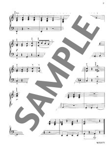 ブロック・パーティ Block Party (ジェーン・バスティン) / ピアノソロ 初〜中級 - サンプル譜面 3/3