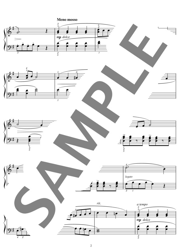 魔法の鈴 ~発表会に長くてかっこいい曲を弾こうシリーズ~ (安倍 美穂) / ピアノソロ 初〜中級 - サンプル譜面 3/5