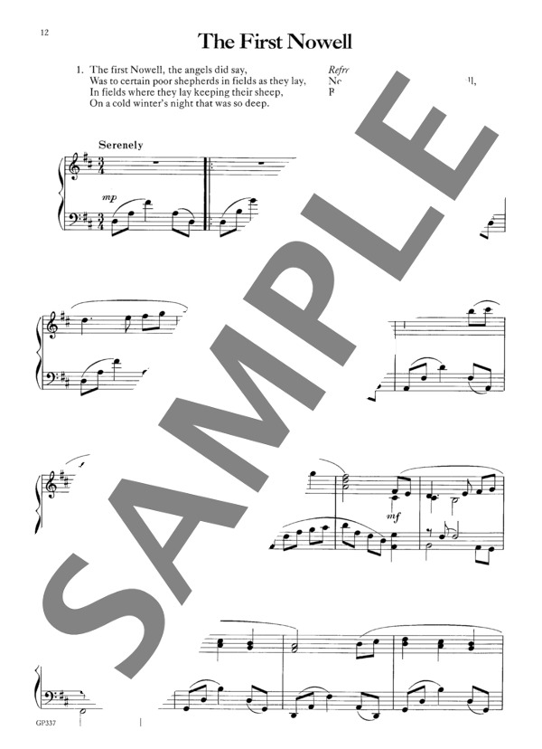 多喜靖美選曲 ロシェロール・クリスマス・セット (オーギニー・ロシェロール) / ピアノソロ 中級 - サンプル譜面 4/5