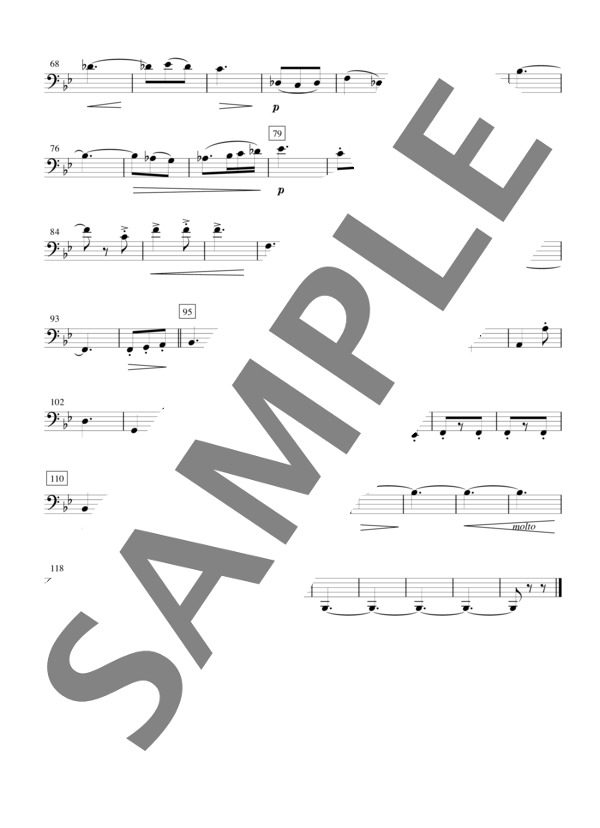 江崎光世監修 轟千尋編曲 スケルツォ~ピアノ学習者のためのアンサンブルシリーズ~ (ファゴットパート譜） (アウグスト・エーベルハルト・ミューラー) / アンサンブルピアノ＋他楽器 初〜中級 - サンプル譜面 3/3