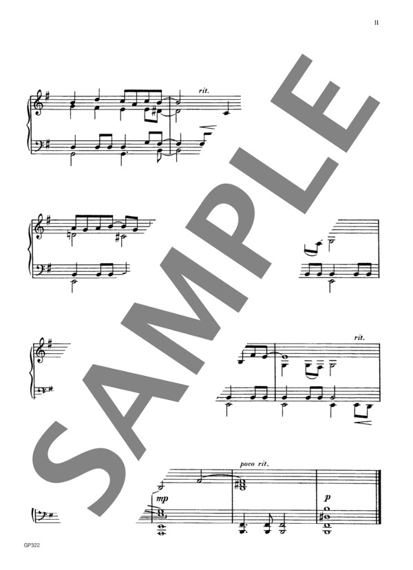 多喜靖美選曲 室内楽とソロで弾くロシェロール (オーギニー・ロシェロール) / ピアノソロ 中級 - サンプル譜面 3/5