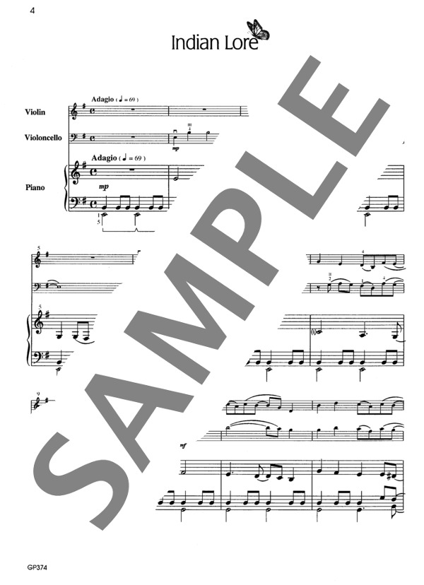 多喜靖美選曲 室内楽とソロで弾くロシェロール (オーギニー・ロシェロール) / ピアノソロ 中級 - サンプル譜面 4/5