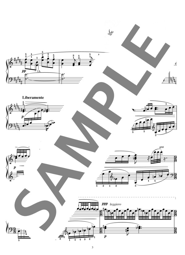 グレーテルの森~童話風の小品シリーズ~ (安倍 美穂) / ピアノソロ 中〜上級 - サンプル譜面 4/5