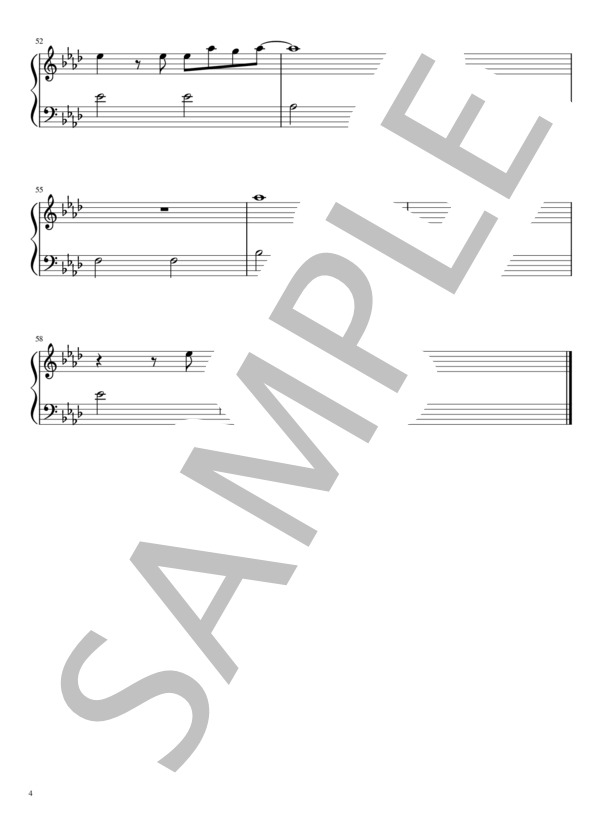 【子供発表会用楽譜】Pretender 〜official髭男dism〜 ピアノ超初級 (Official髭男dism) / ピアノソロ 入門 - サンプル譜面 4/4