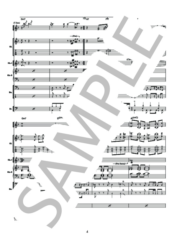 楽譜】FREAK JACK / CASIOPEA (バンドスコア / その他) - Piascore