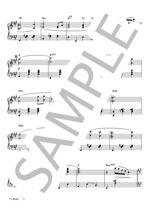 Ralph's Piano Waltz ビッグバンド中古譜面 Ralph's Piano Waltz ビッグバンド中古譜面