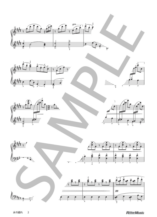【楽譜】水の戯れ / ピアノスタイル クラシック名曲50選2 / モーリス・ラヴェル (ピアノソロ / その他) Piascore 楽譜ストア 【楽譜】水の戯れ / ピアノスタイル クラシック名曲50選2 / モーリス・ラヴェル (ピアノソロ / その他) Piascore 楽譜ストア