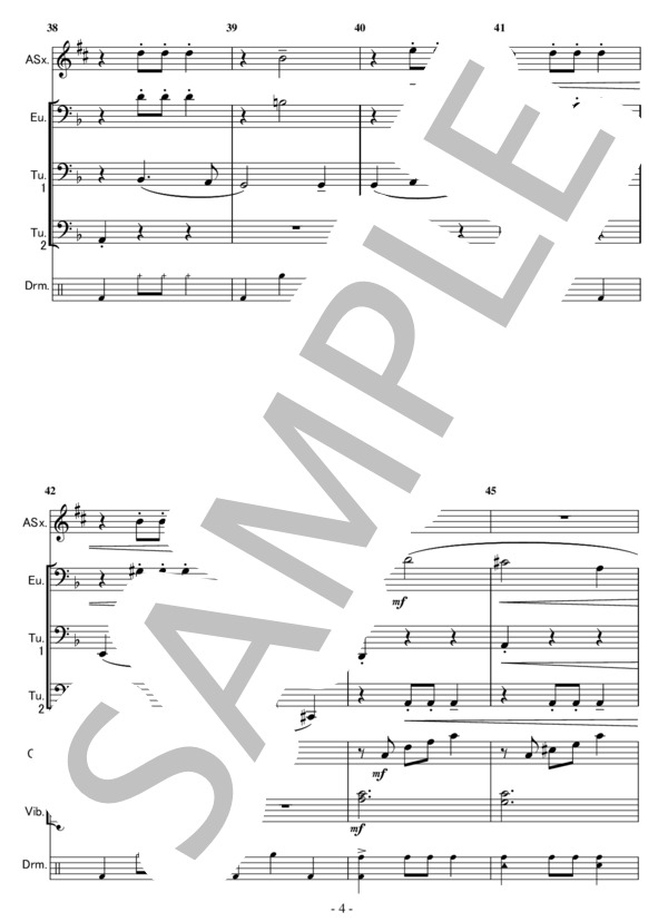 （「メリー・ポピンズ」より）チム・チム・チェリー（混成7重奏） (ロバート・バーナード・シャーマン) / アンサンブル木管 初〜中級 - サンプル譜面 4/5