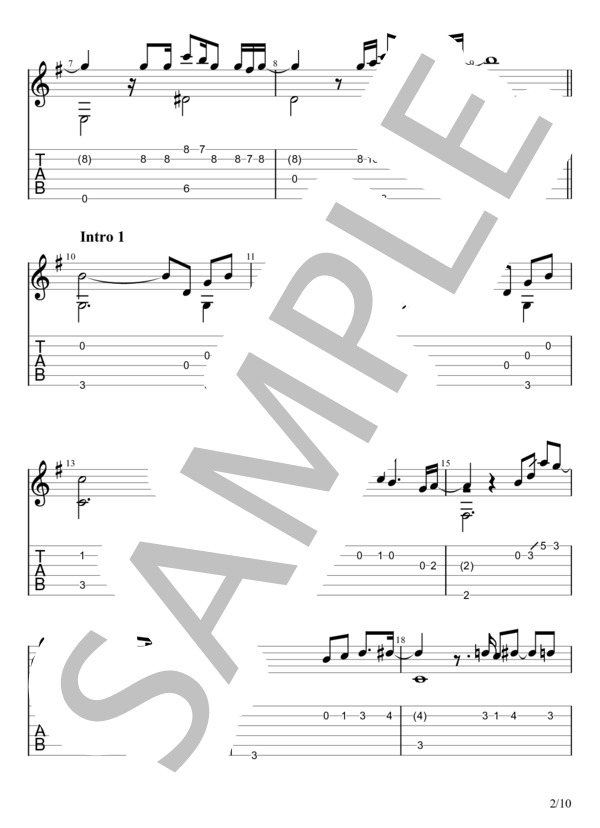 楽譜 Hello Goodbye Hello 熊木 杏里 ギターソロ 中級 Piascore 楽譜ストア