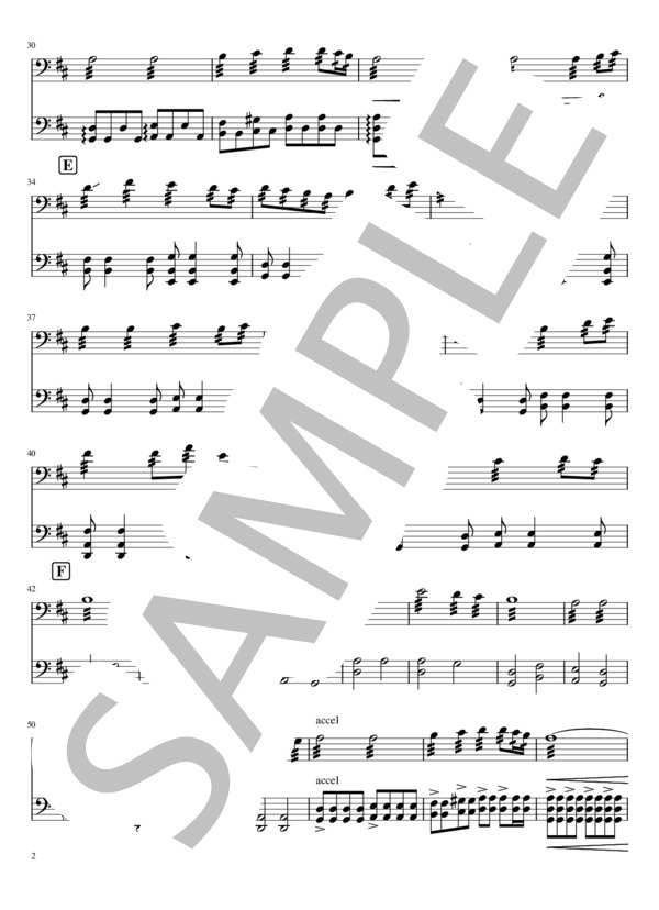 Nostalgia for Duo (吉田 大将) / マンドリン 初〜中級 - サンプル譜面 2/4