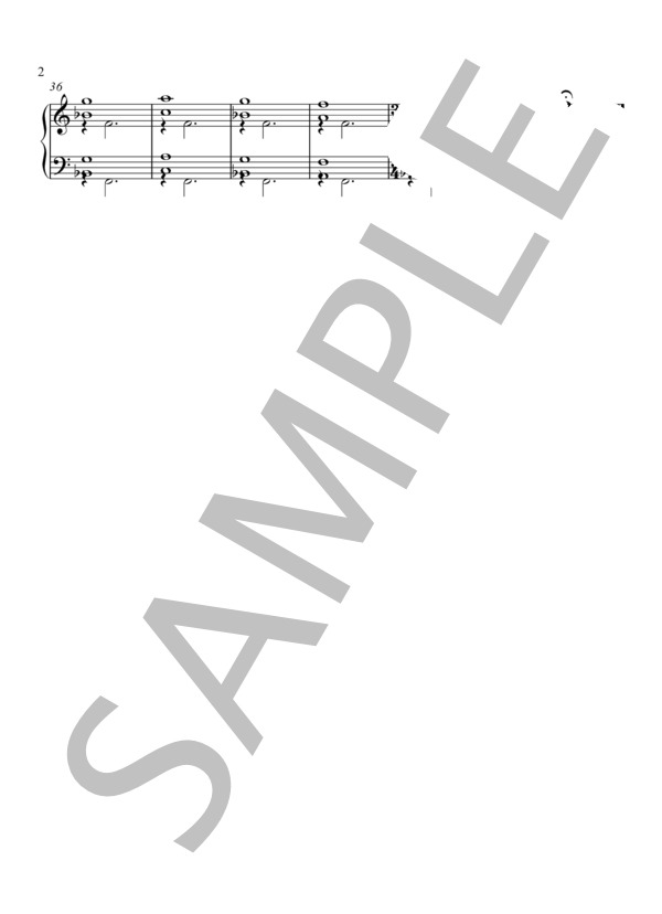 NorthernAir (Eishin Nose) / ピアノソロ 入門 - サンプル譜面 2/2