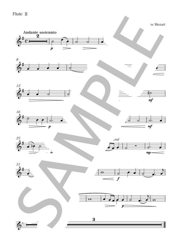 アヴェ・ヴェルム・コルプス (ヴォルフガング・アマデウス・モーツァルト) / アンサンブルピアノ＋他楽器 中級 - サンプル譜面 5/5