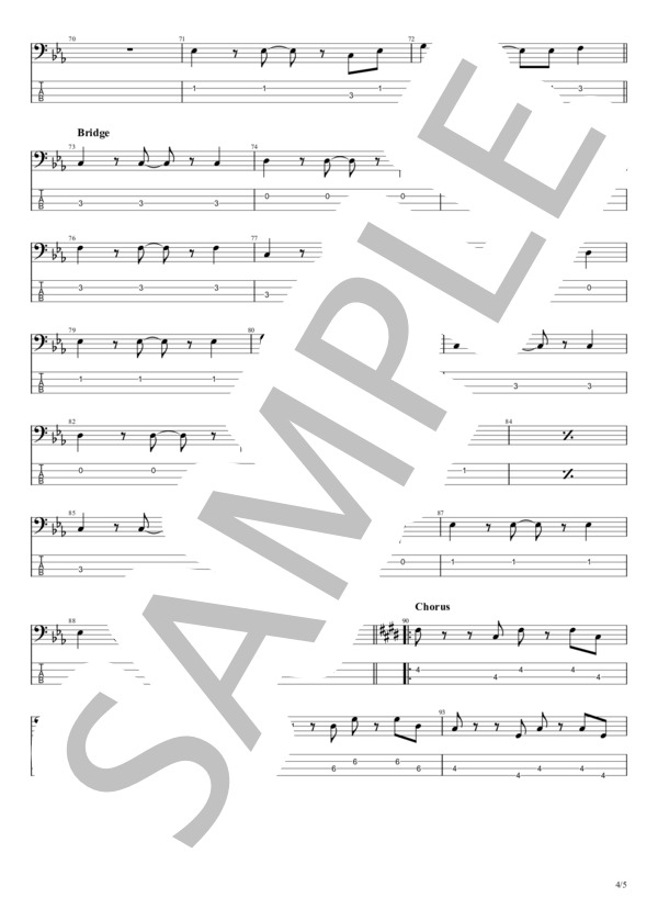 はち楽譜 Chevon - アイシティ【ギターTAB】 タブ+五線譜 by はちみつヨーグルト